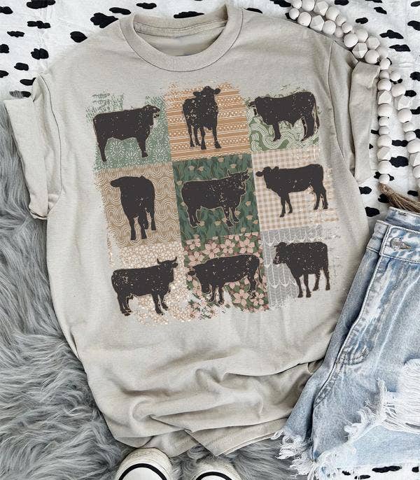 Cow Short Sleeve Tshirt