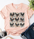 Spring Floral Chicken Short Sleeve Tshirt