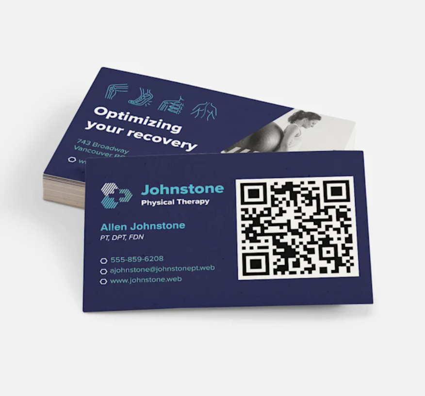 Custom QR Code Cards