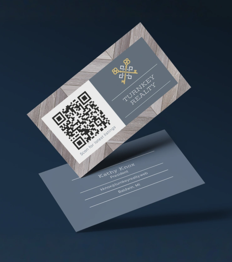 Custom QR Code Cards