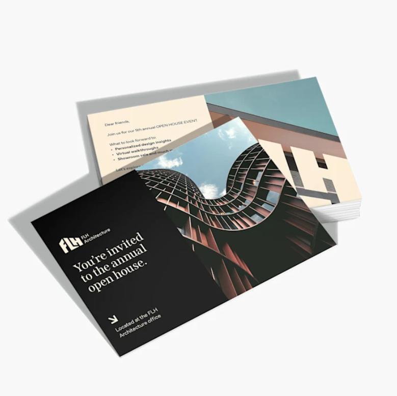 Custom Front & Back Standard Postcards