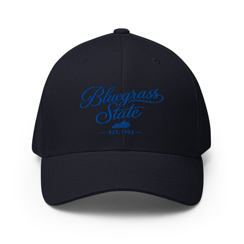 Bluegrass State Hat | Kentucky Script Design | Structured Twill Cap