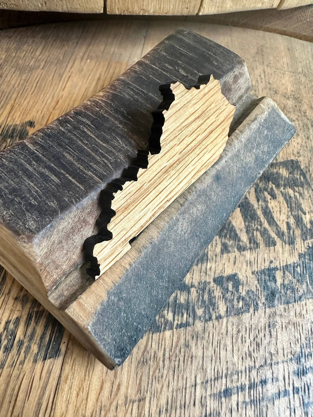 Kentucky Bourbon Barrel Wood Magnet - Custom Gifts
