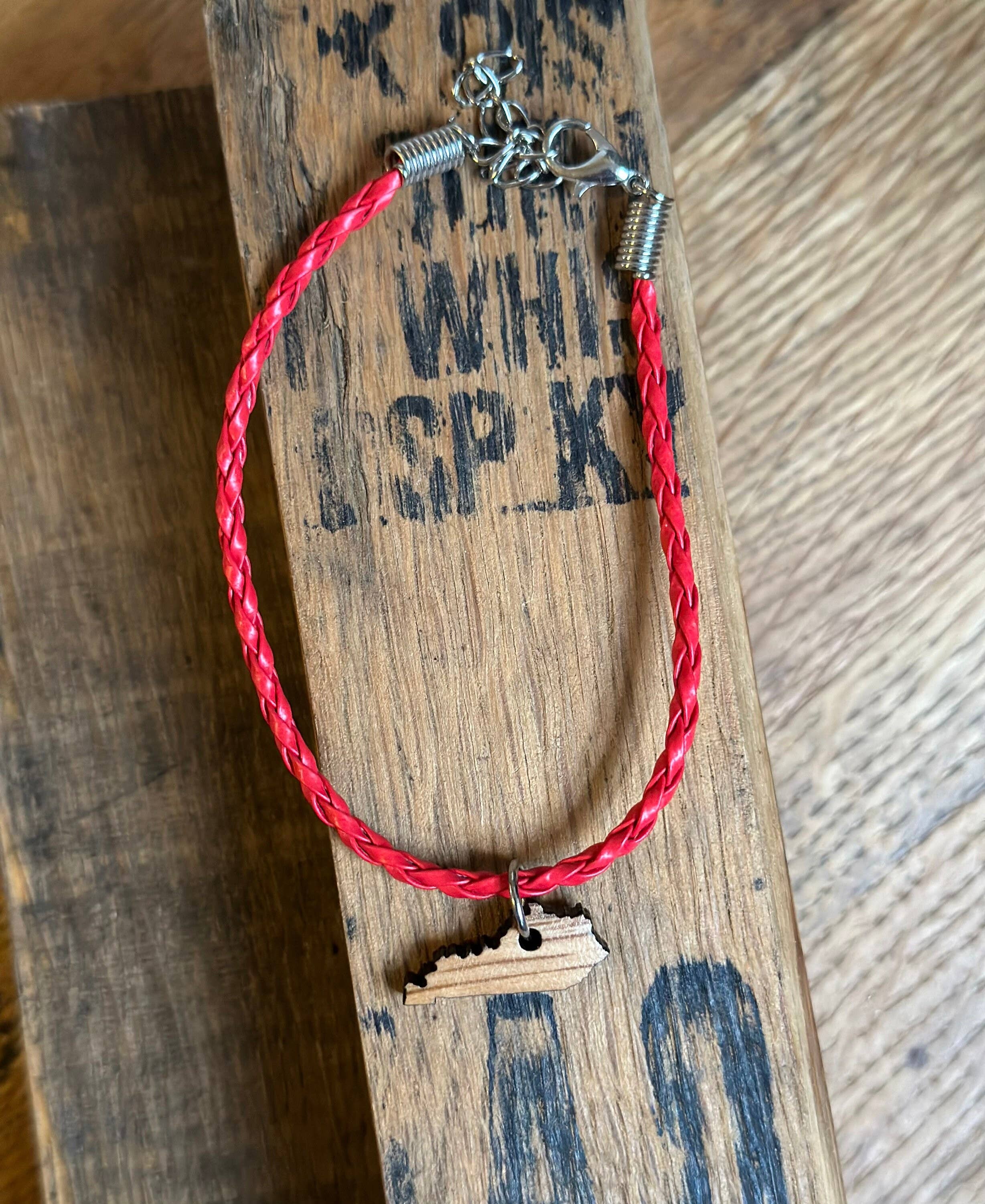 Kentucky Bourbon Barrel Reclaimed Wood Charm