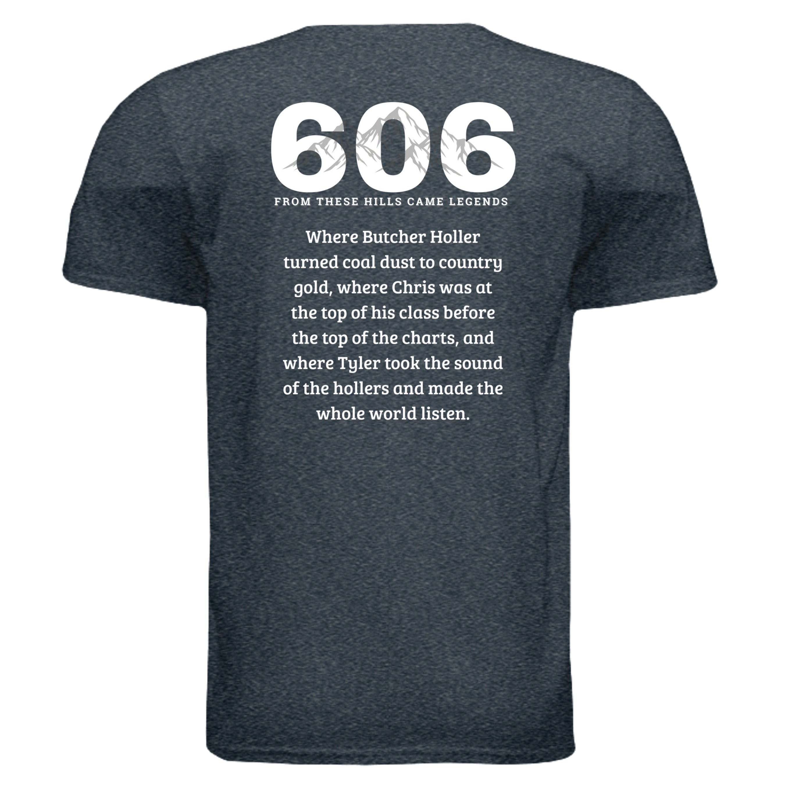 HEATHER NAVY - G640 - BACK