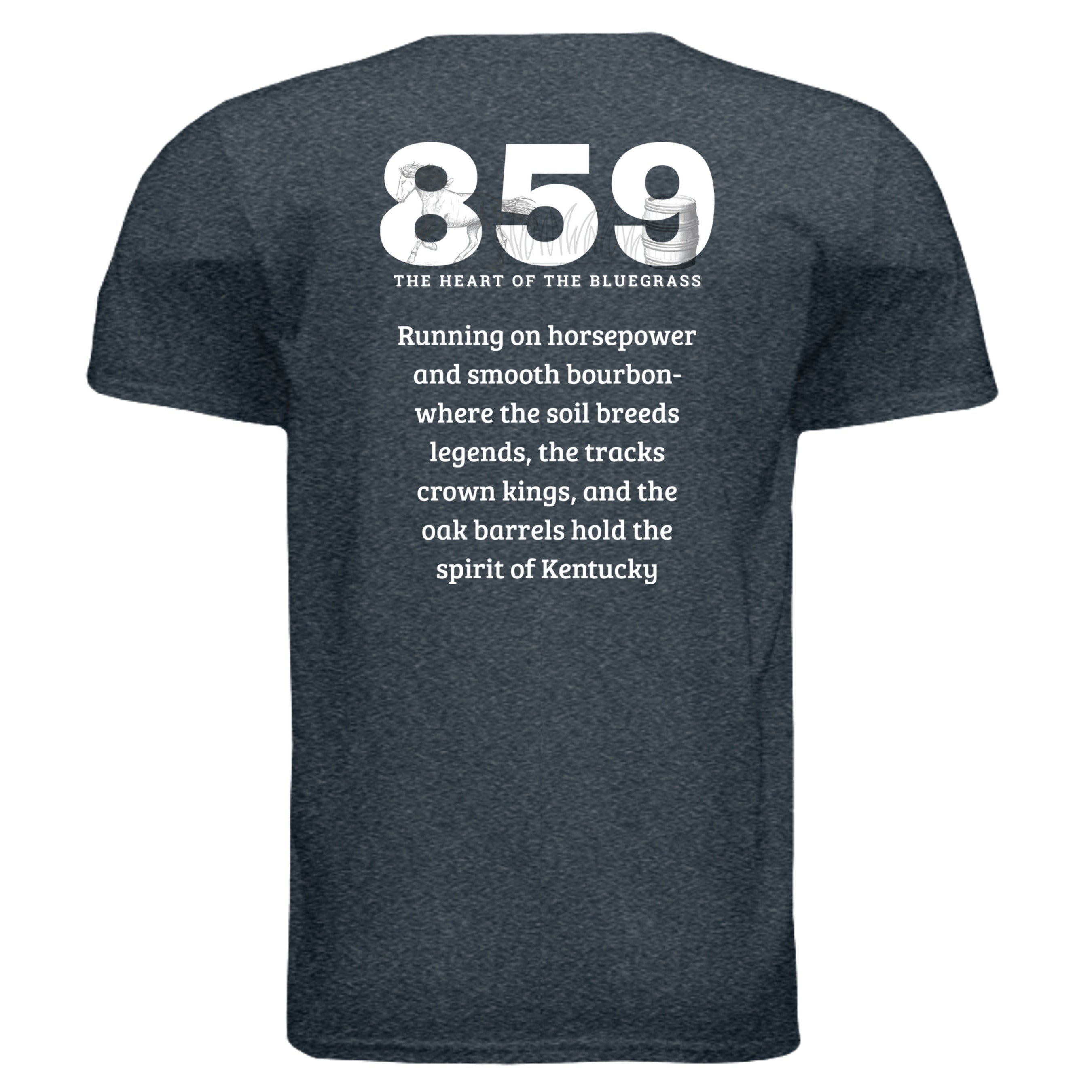 HEATHER NAVY - G640 - BACK