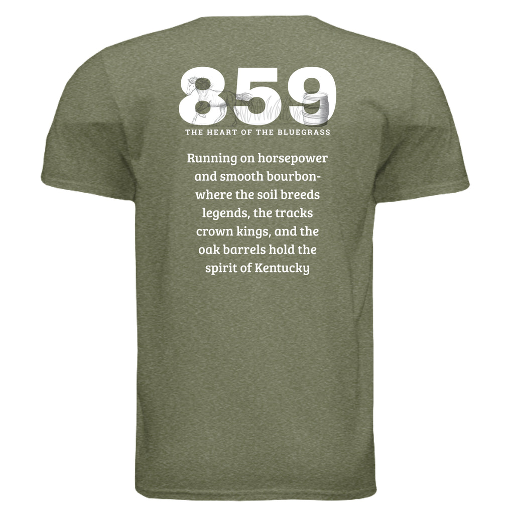 HEATHER MILITARY GREEN - G640 - BACK