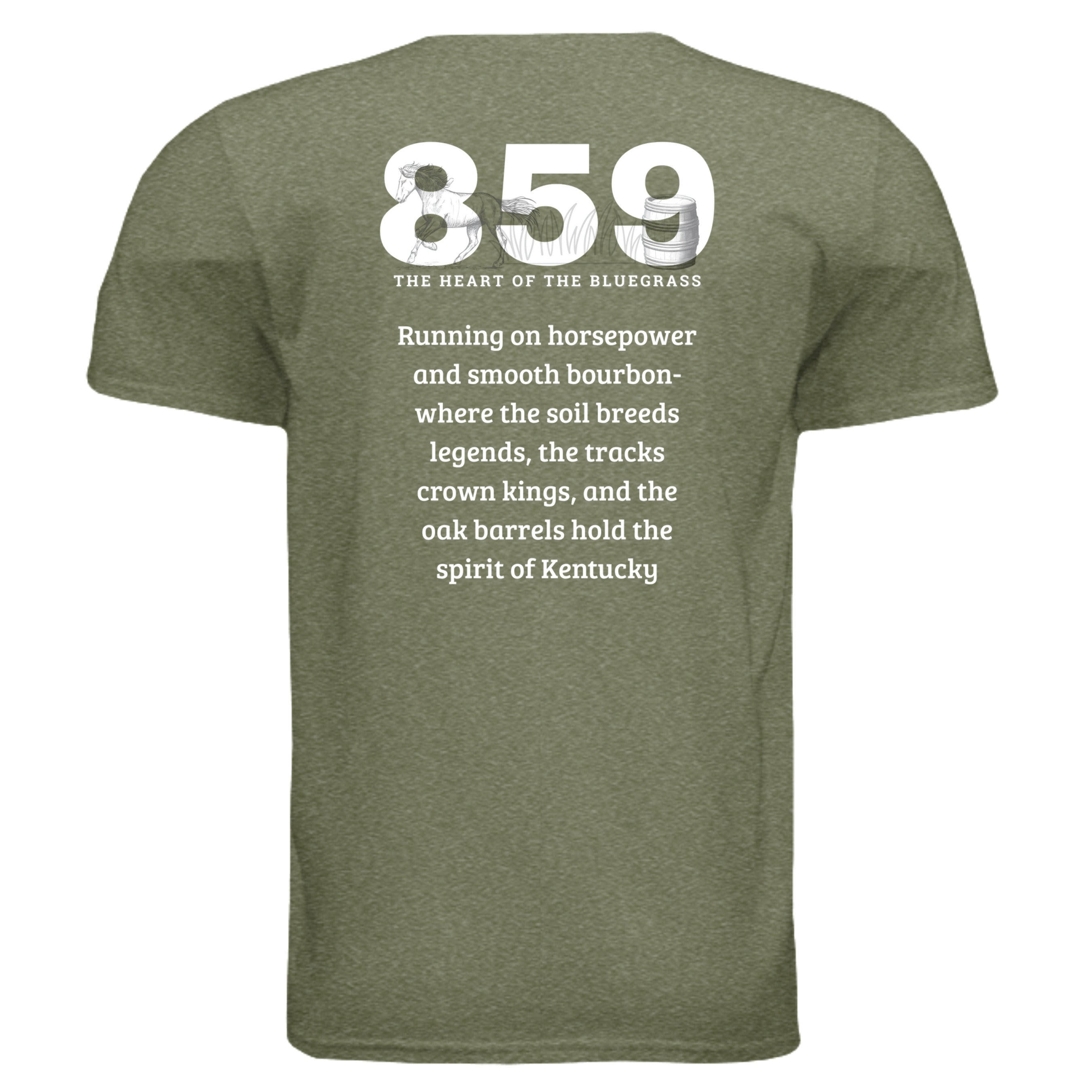 HEATHER MILITARY GREEN - G640 - BACK