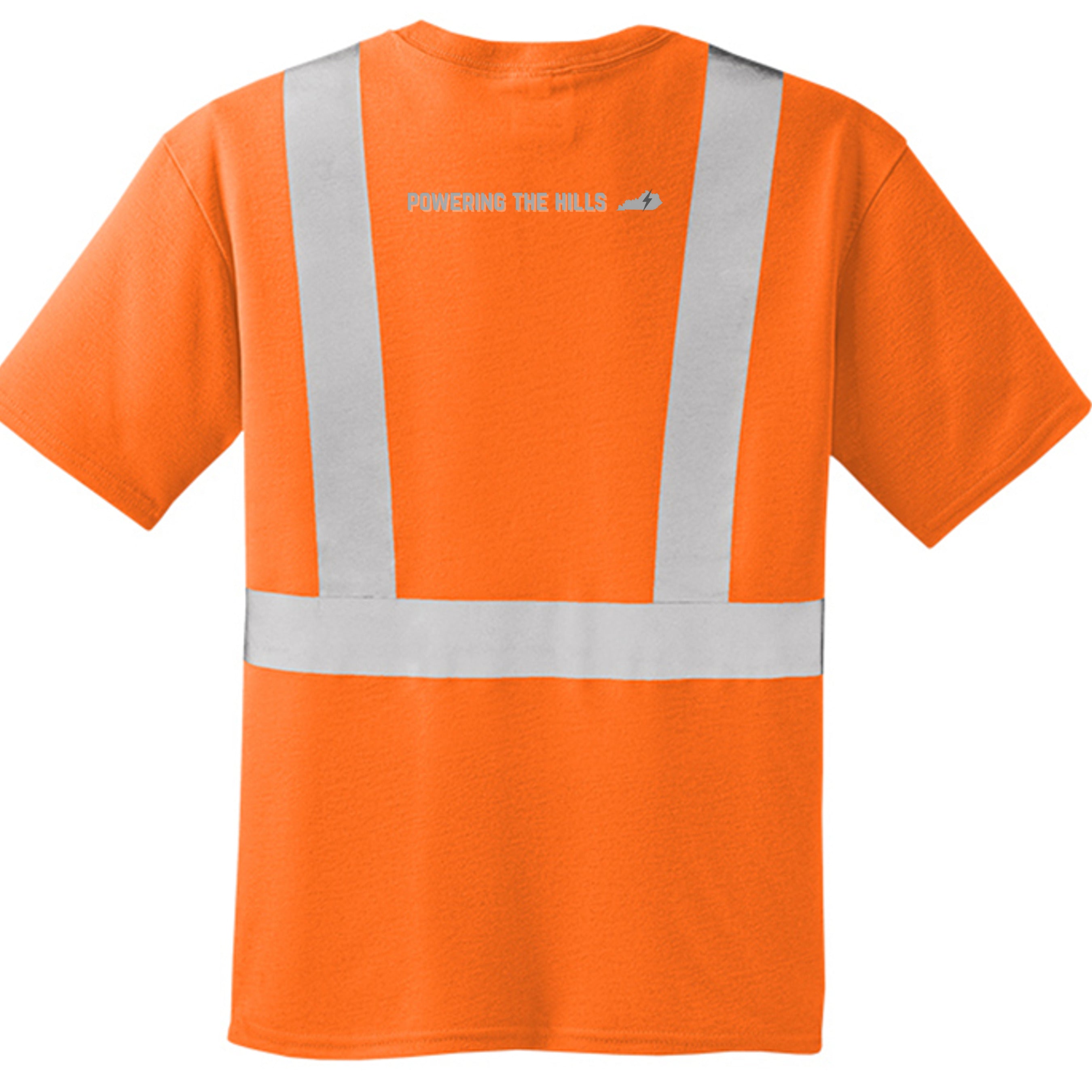 Safety Orange - CS401 - BACK