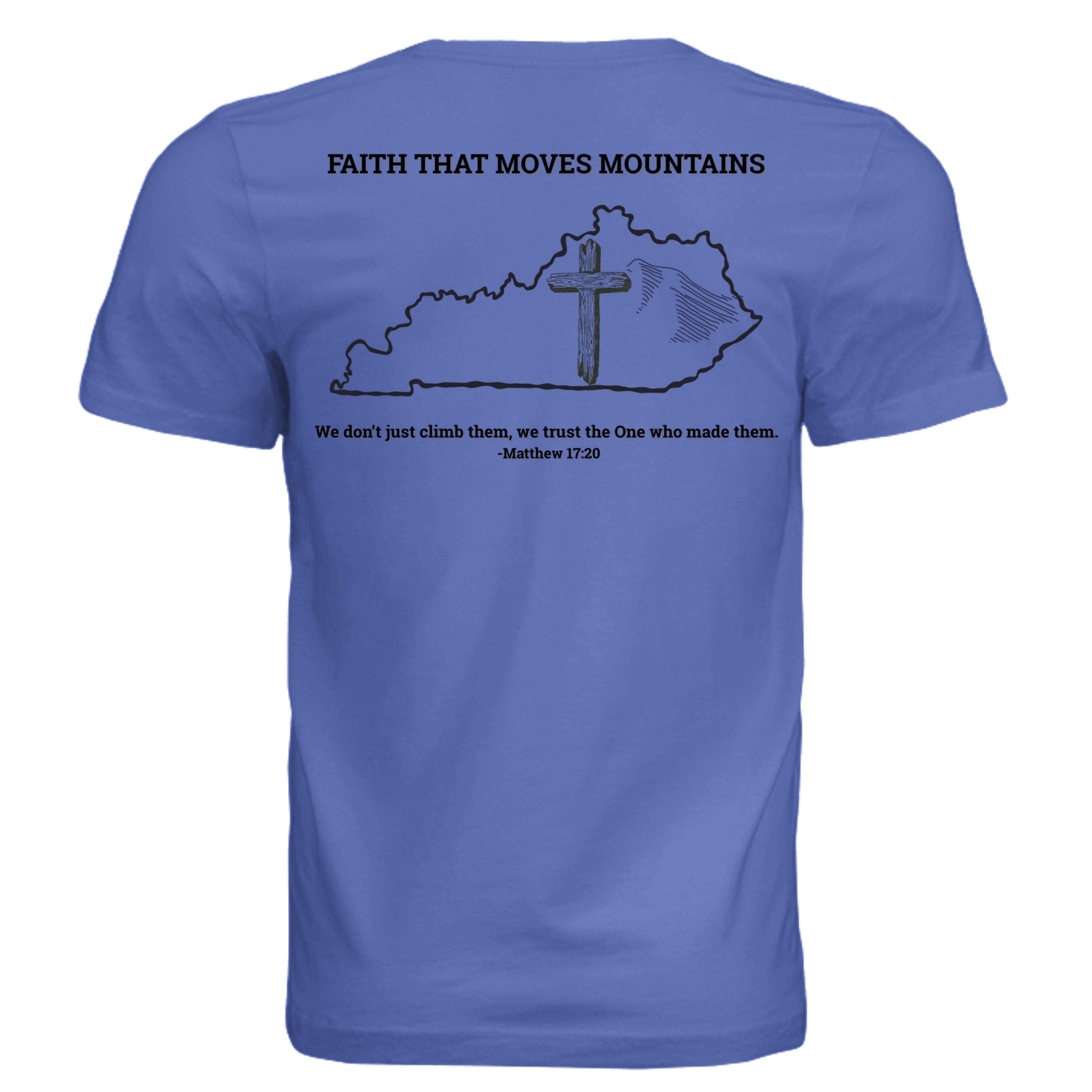 Solid True Royal Triblend - 3413C - BACK