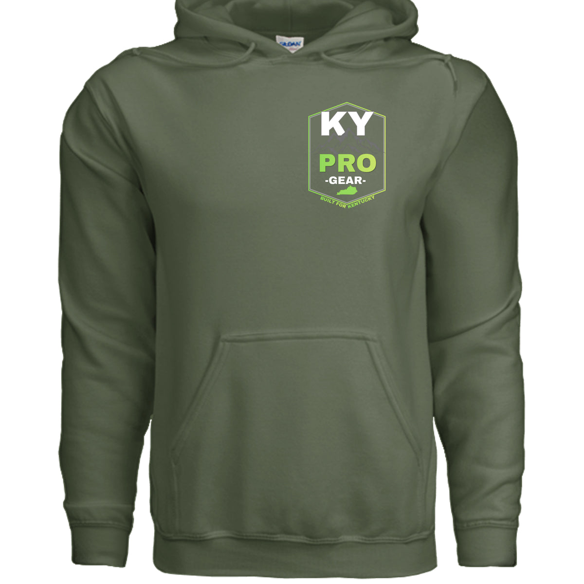 MILITARY GREEN - G185 - FRONT