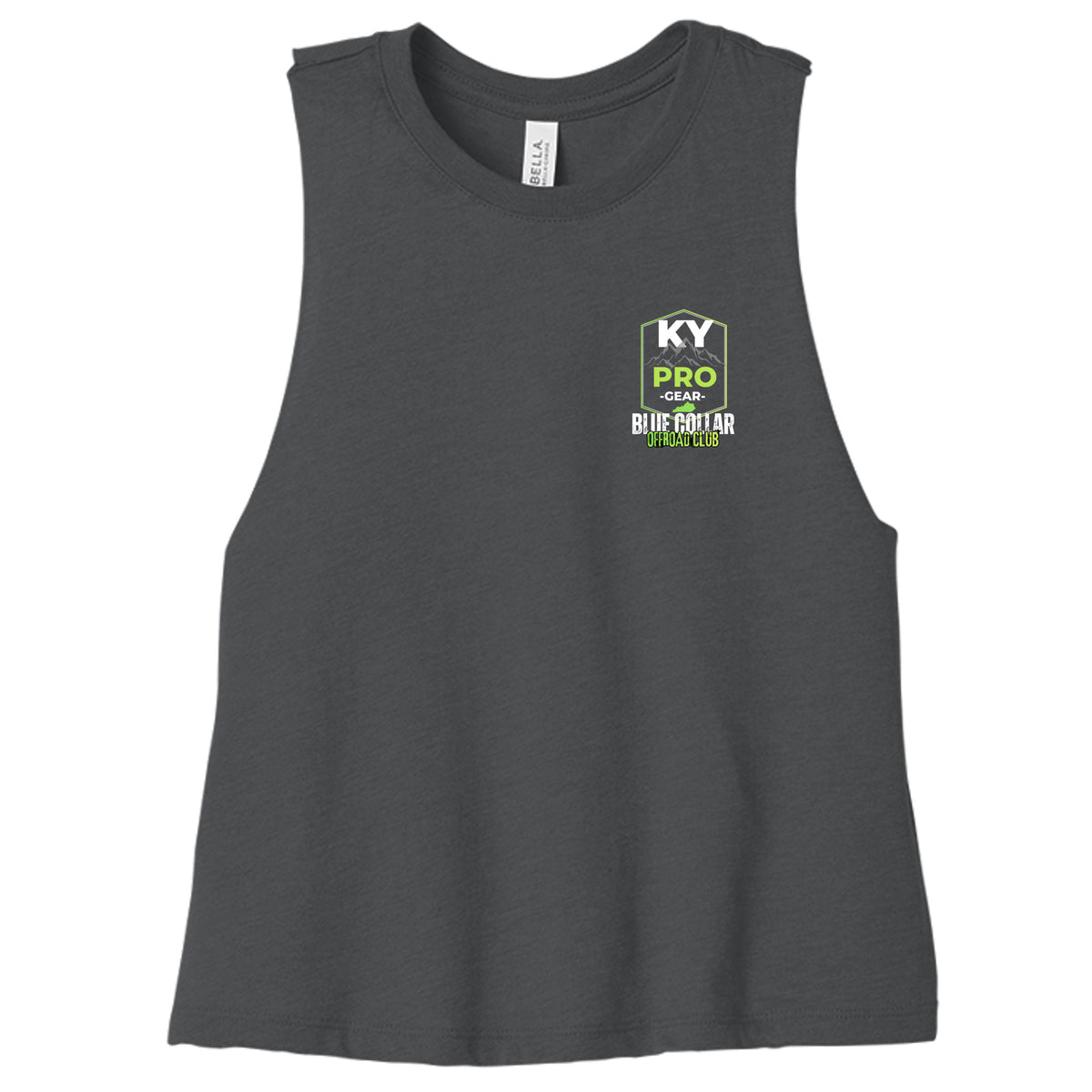Dark Grey Heather - 6682 - FRONT