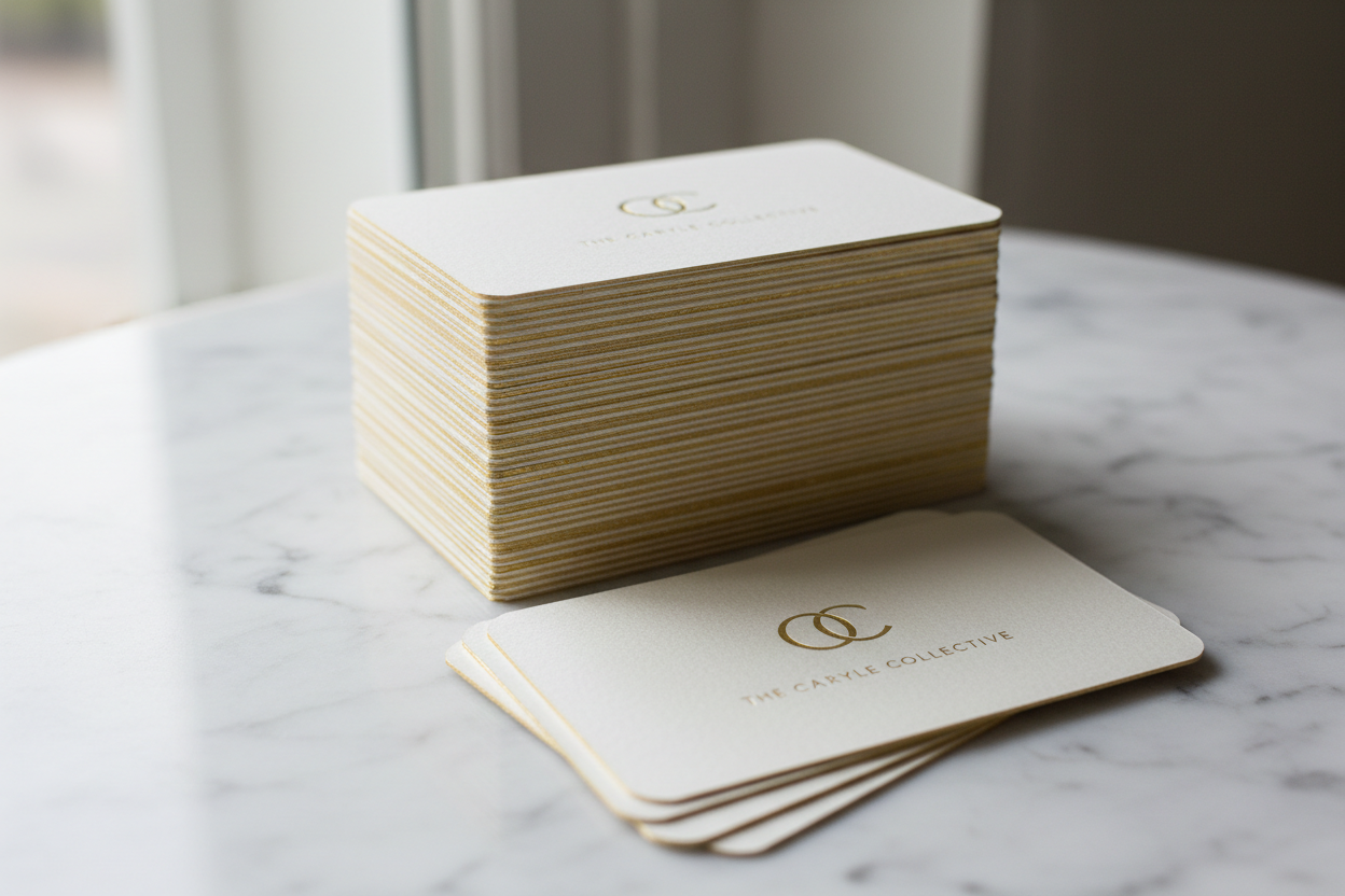 Premium Business Cards Stack